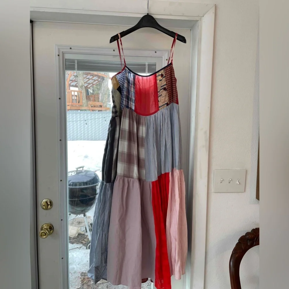 NWOT La Reunion Patchwork Dress Size 1 - Picture 7 of 7
